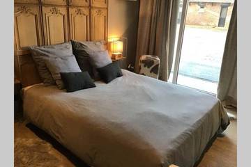 Gîte pour 4 personnes, avec terrasse, adapté aux familles dans Houthem