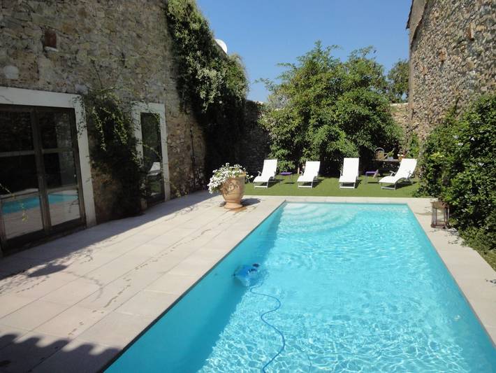 Location de vacances pour 8 personnes, avec piscine et jardin à Pouzols-Minervois - 4