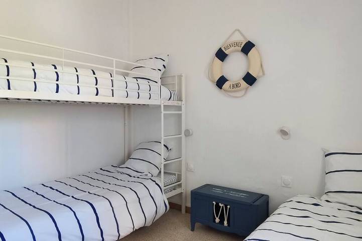 Beach house 30 meters from the sea for 5/6 people (Blue Flag beach) in Frontignan, Mittelmeerküste (Frankreich)