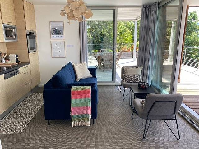 Gîte pour 4 personnes, avec jardin ainsi que piscine et terrasse dans Porticcio - 4