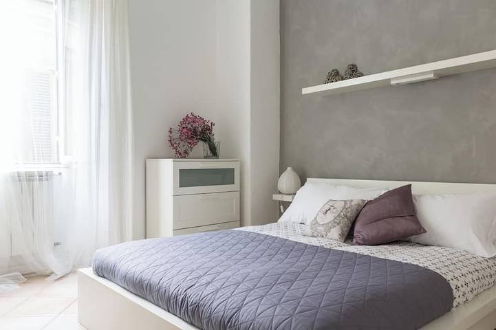 Ganze Wohnung, Santonofrio White - Ein Schlafzimmer Wohnung, Schläft 4 in Trastevere, Vatikan