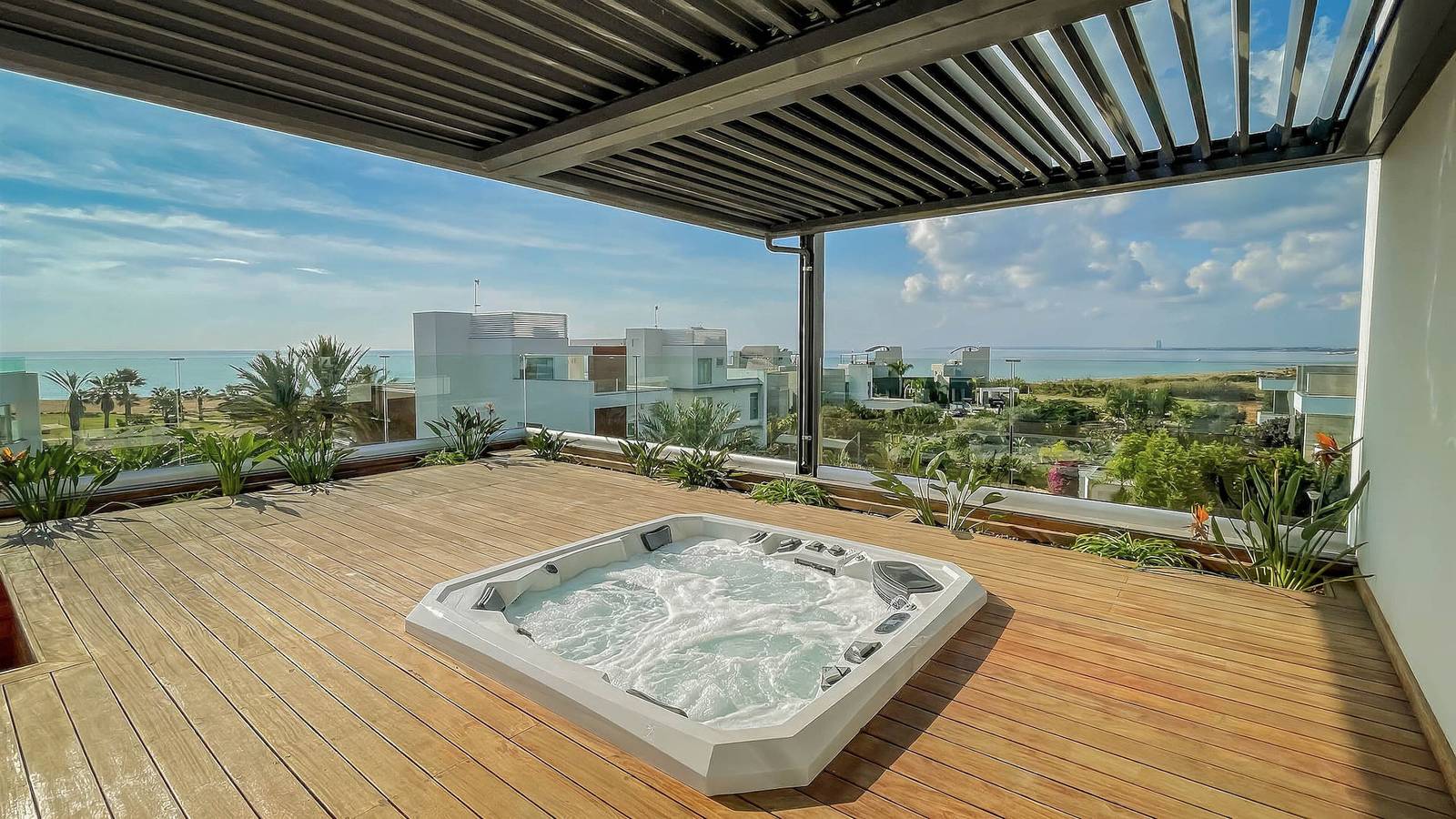 Villa Cielo Mare | Jacuzzi, Pool, View, Sleeps 12 in Ayia Napa, Südzypern
