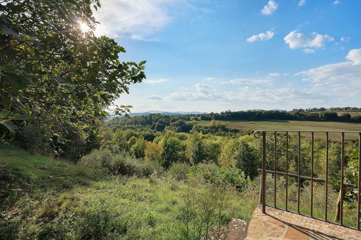 Casale San Pietro: Vista Monti, Terrazza Privata e Wi-Fi nella Campagna Umbra in Città di Castello (Italia), Valtiberina