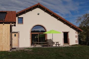 Gîte pour 12 personnes, avec terrasse et sauna à Tendon (Vosges)