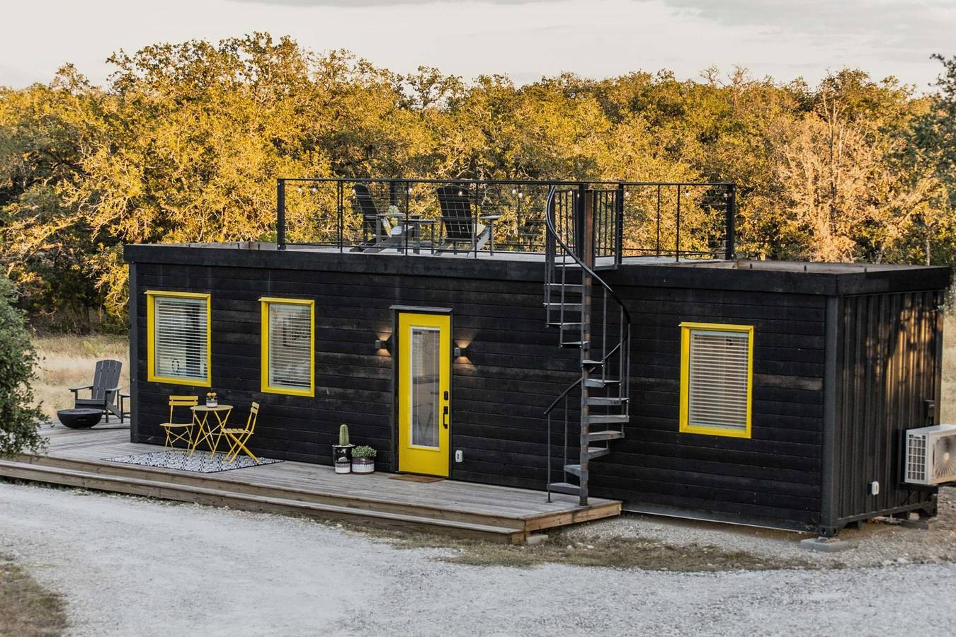 New The Yellow Beacon-Luxury Shipping Container in Gillespie County