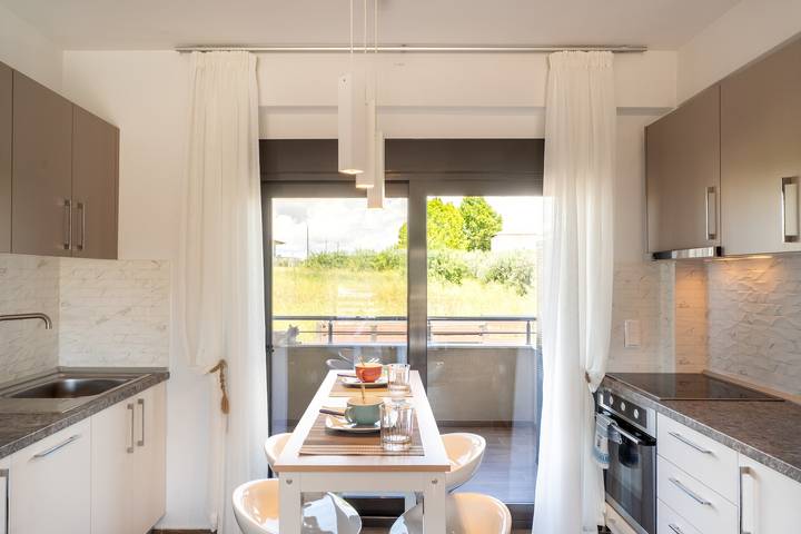 Ganze Wohnung, Luxusapartment Domania mit Meerblick, Wlan und Klimaanlage in Chalkidiki