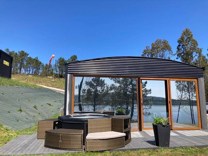 Albergue para 4 personas, con Terraza y Jacuzzi además de Jardín y Piscina en Galicia - 3