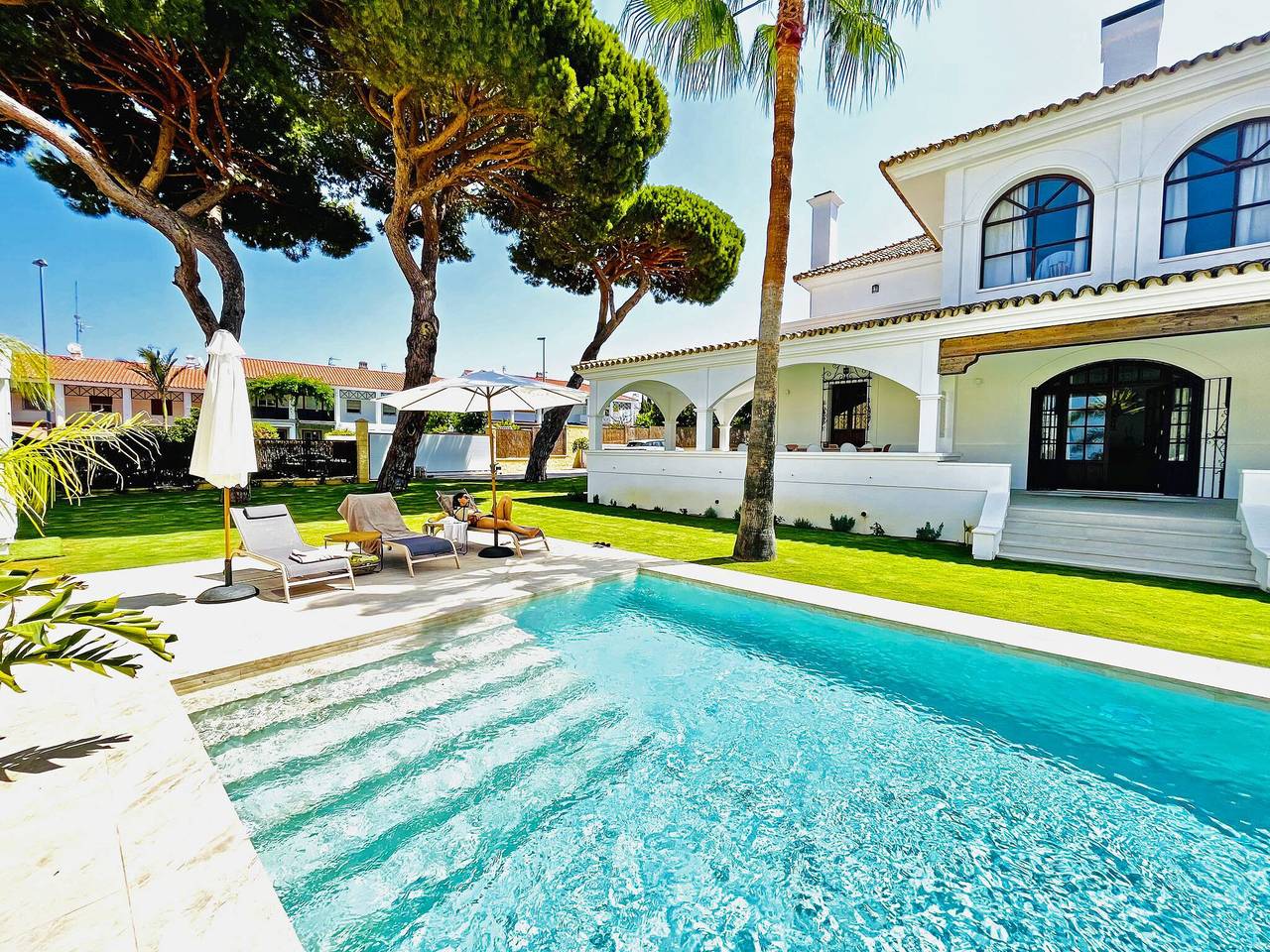 Villa für 16 Personen mit Garten in Sanlúcar de Barrameda, Costa de la Luz