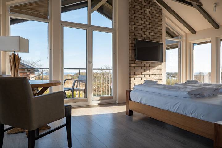 Ferienhaus mit Meerblick für 6 Personen, mit Sauna und Garten, mit Haustier in Neustadt in Holstein - 4