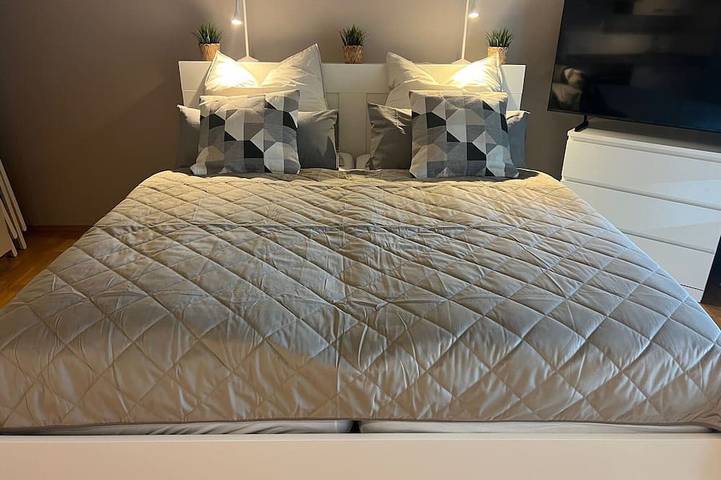 Ferienwohnung für 2 Personen, mit Balkon, mit Haustier in Warwerort - 3