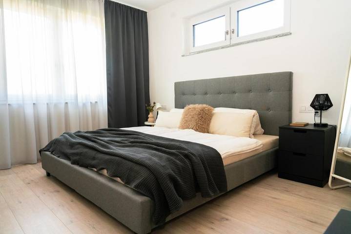 Ferienwohnung für 5 Personen, mit Garten und Sauna