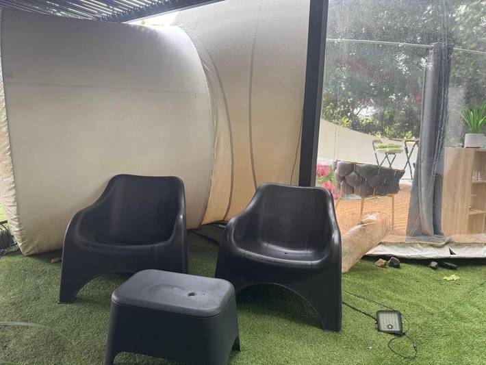 Tente pour 3 personnes, avec jardin et jacuzzi en Martinique - 4