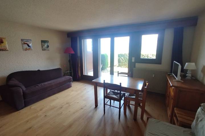 Ganzes Studio, Studio für 4 Personen mit Terrasse in Combloux, Pays du Mont-Blanc