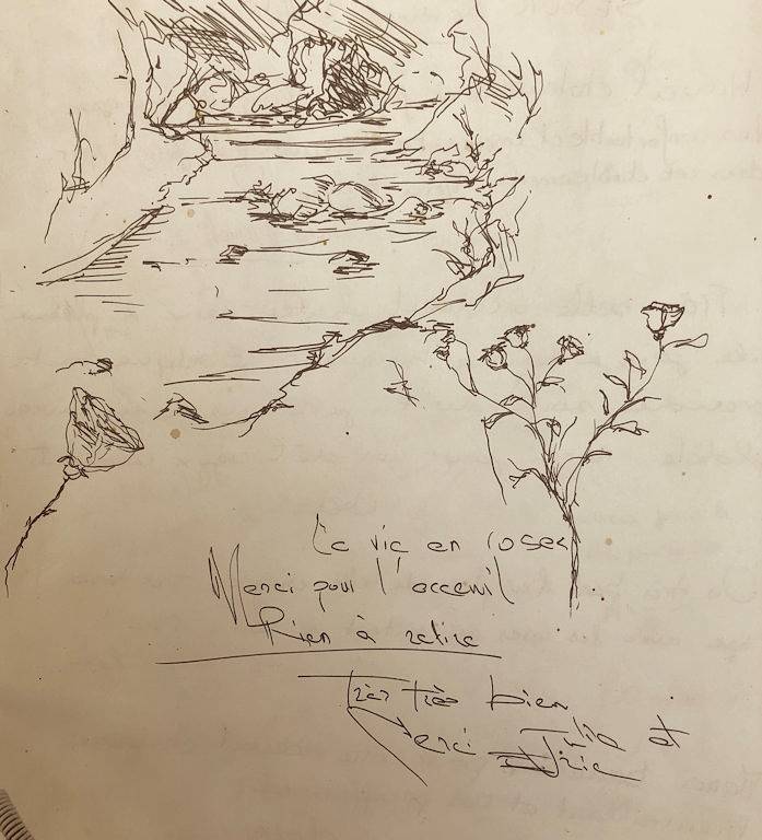 La Vie en Roses, chambres et table d'hôtes - Chambre Mauve in Rennes-les-Bains, Parc naturel régional Corbières-Fenouillèdes