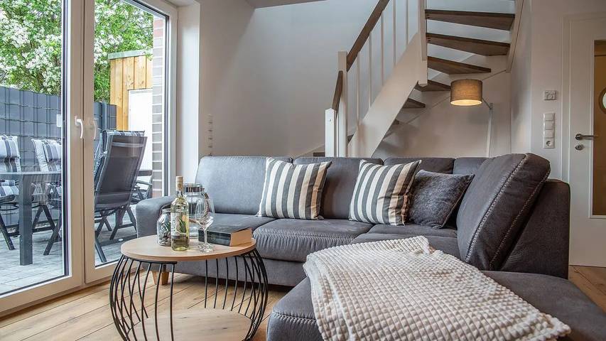 Ferienhaus für 5 Personen, mit Terrasse und Sauna in Carolinensiel