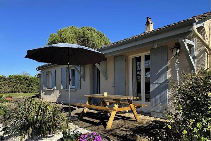 Gîte pour 4 personnes, avec jardin, animaux acceptés