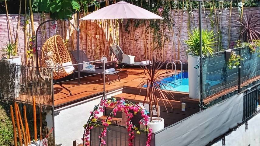 Ferienwohnung für 4 Personen, mit Whirlpool und Garten - 1