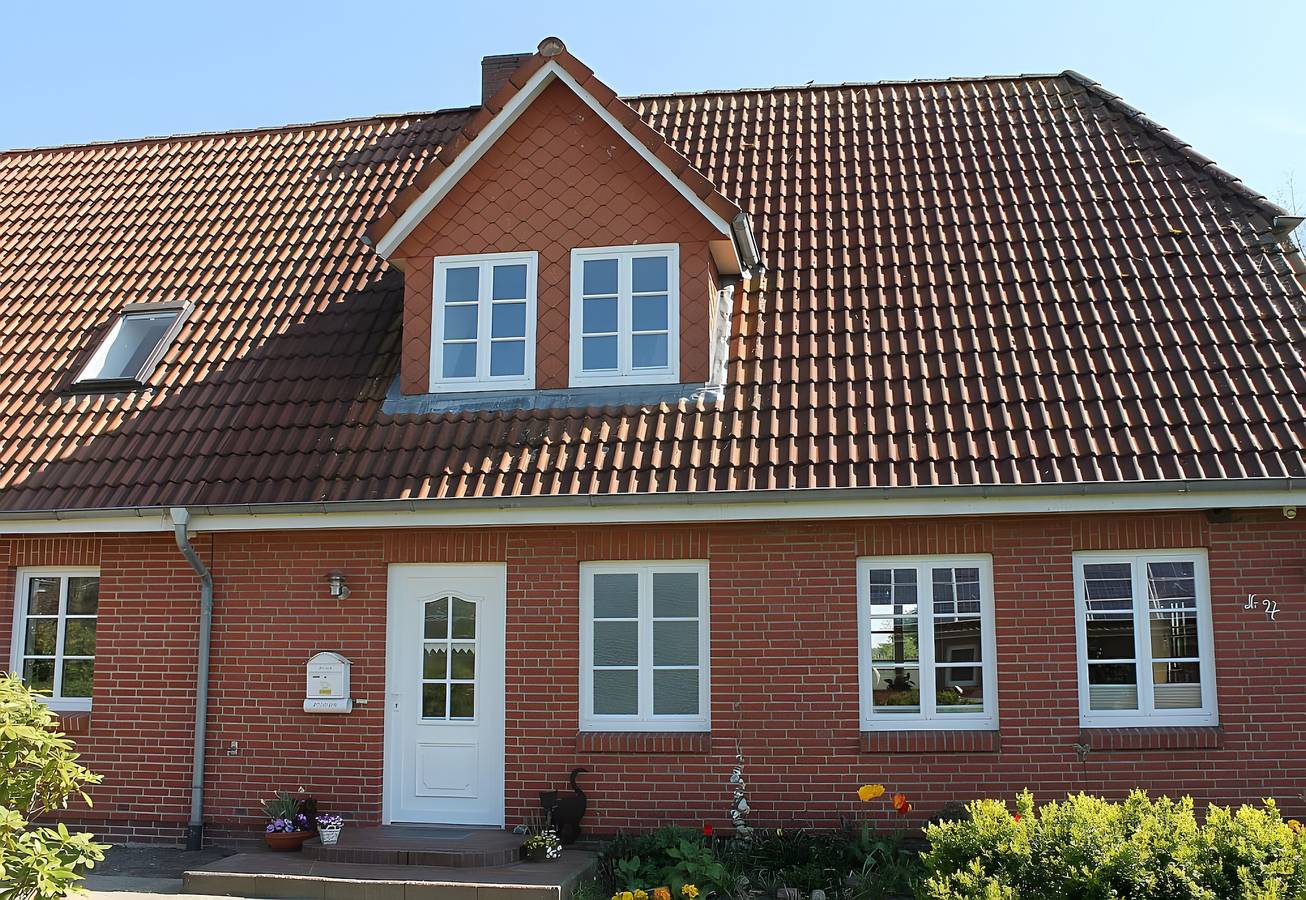 Ferienhaus 'Stie Tinningstedt' mit privater Terrasse, Garten und Wlan in Tinningstedt, Grünes Binnenland