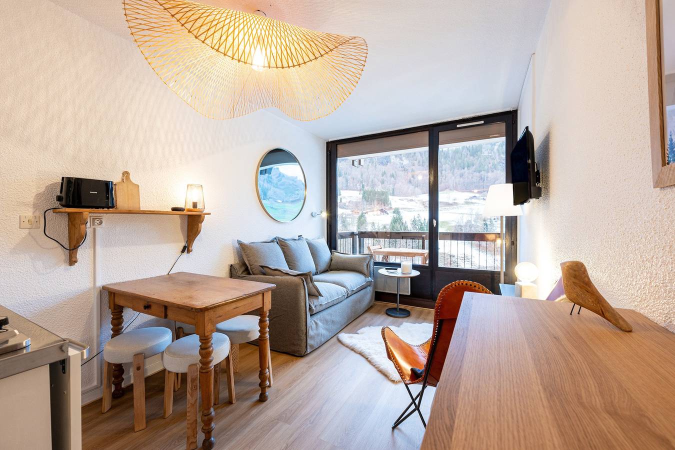 Apartamento entero, Doux Refuge - Avec Parking privé à Flumet in Flumet, Albertville region