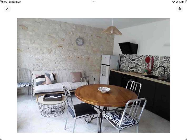 Gîte pour 4 personnes, avec jardin, animaux acceptés à Millac - 2