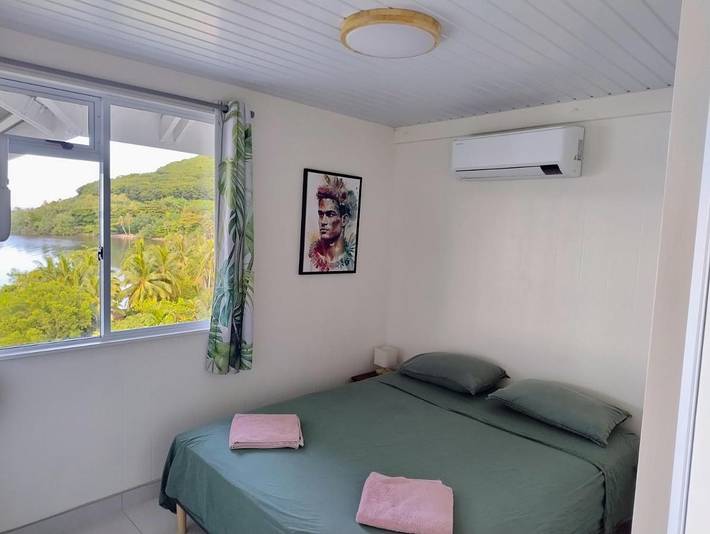 Location de vacances pour 4 personnes, avec vue et terrasse, animaux acceptés dans Ha'apiti - 2