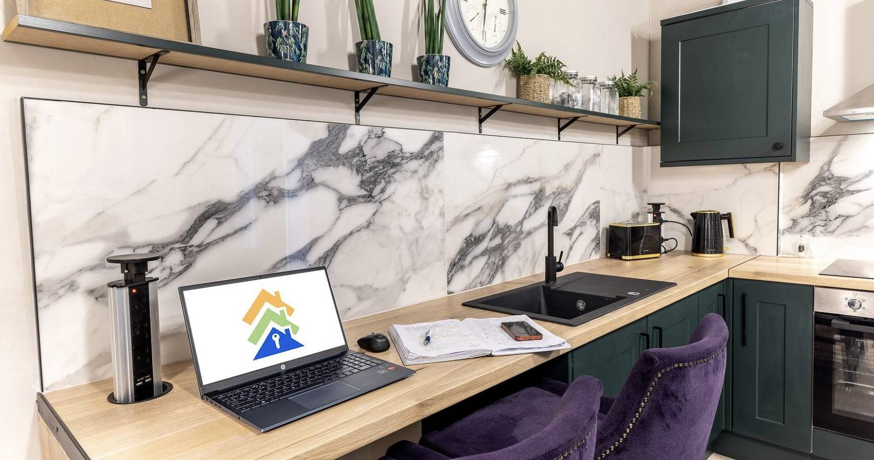 Appartement de vacances entier, Centralellesmere - Sleeps4 - Parking - Petfriendly in Shropshire