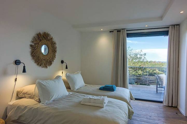 Appartamento intero, A1: Splendido appartamento 6 pers, terrazza, vista mare, 400 m dalla spiaggia! in Sainte-Lucie de Porto-Vecchio, Zonza