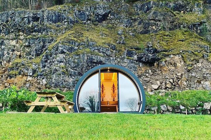 Luxury Glamping Pod at Carrickreagh Bay, Enniskillen in Fermanagh