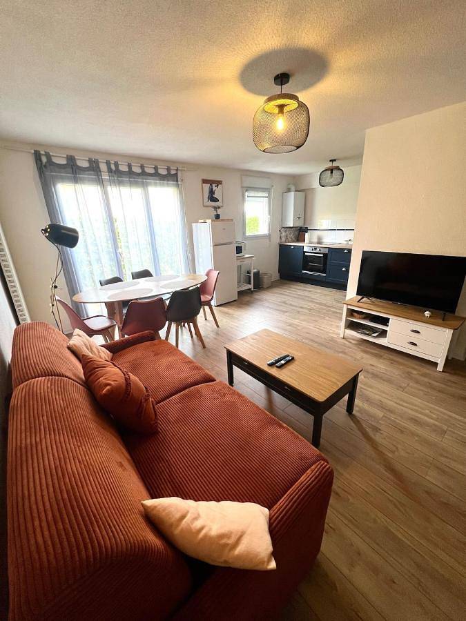 Appartement de vacances pour 6 personnes, avec jardin et terrasse
