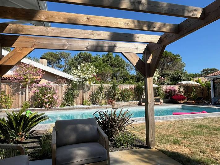 Ferienwohnung für 11 Personen, mit Terrasse und Pool sowie Garten in Aquitanien - 3