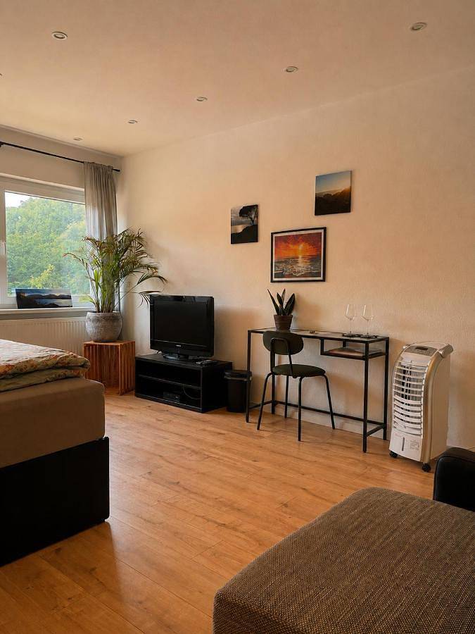 Ferienwohnung für 2 Personen, mit Terrasse und Garten sowie Sauna und Ausblick in Loreley - 2
