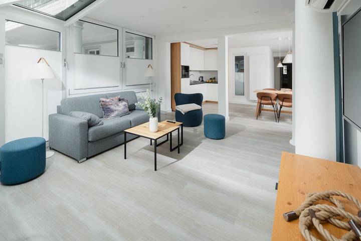 Ferienwohnung für 5 Personen, mit Garten auf Norderney