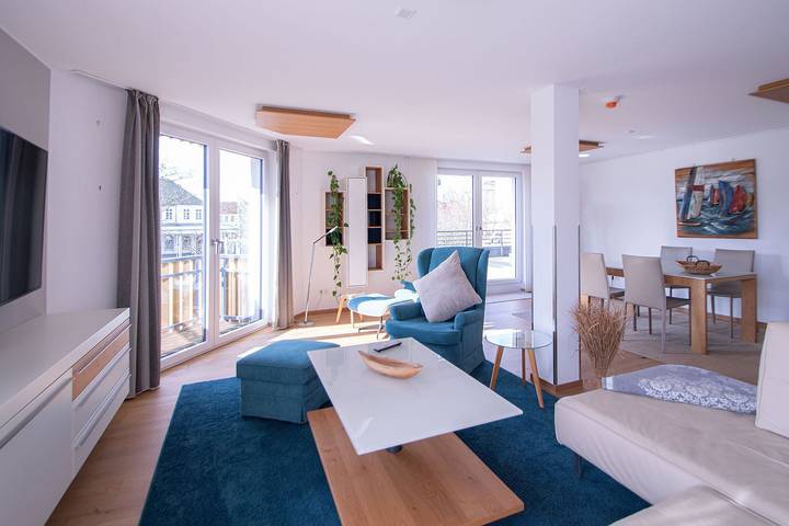 Ferienwohnung für 4 Personen, mit Balkon auf Norderney