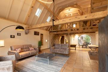 Chambre d’hôte pour 6 personnes, avec jardin ainsi que sauna et jacuzzi à Mittelbergheim