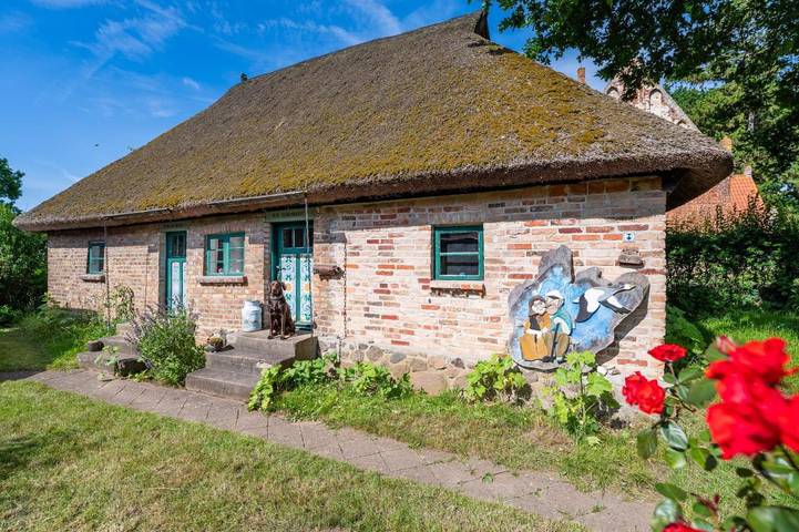 Ferienwohnung für 4 Personen, mit Garten in Rappin