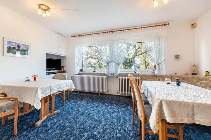 Ferienwohnung für 3 Personen, mit Garten und Balkon in Sahlenburg