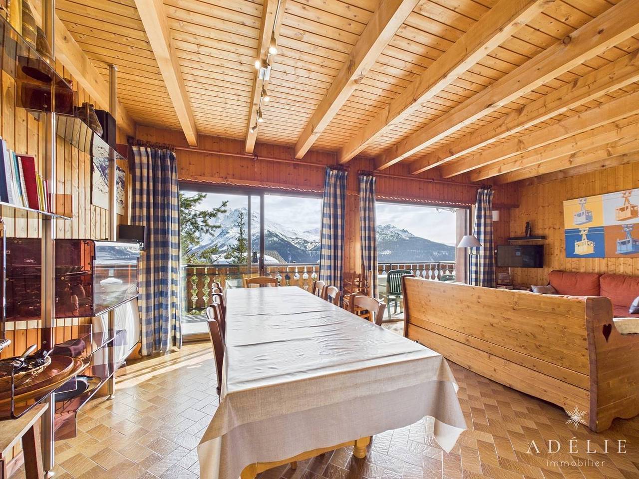 Spacieux appartement avec belle terrasse plein Sud in La Rosière, Montvalezan