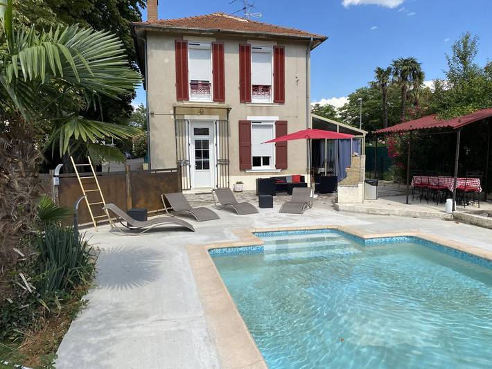 Gîte für 7 Personen, mit Pool und Terrasse sowie Garten, mit Haustier - 1