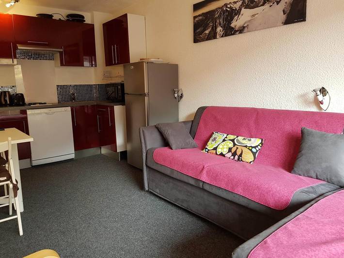 Gîte pour 4 personnes, avec Balcon dans Arc 2000