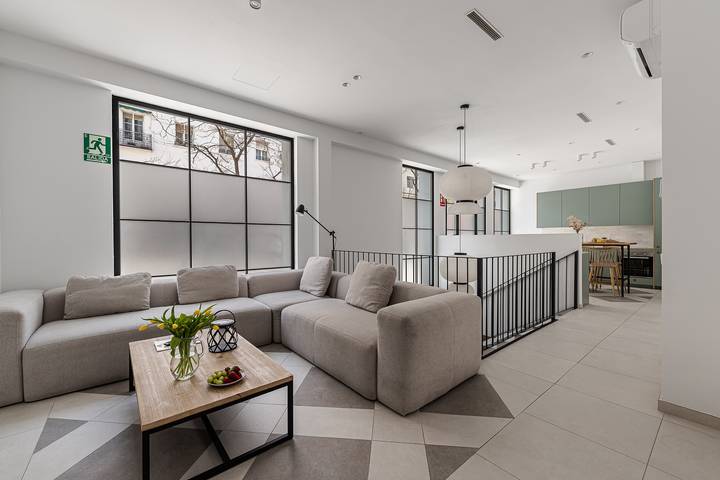 Apartamento para 2 personas, con jardín y terraza en Chamberí (Madrid)