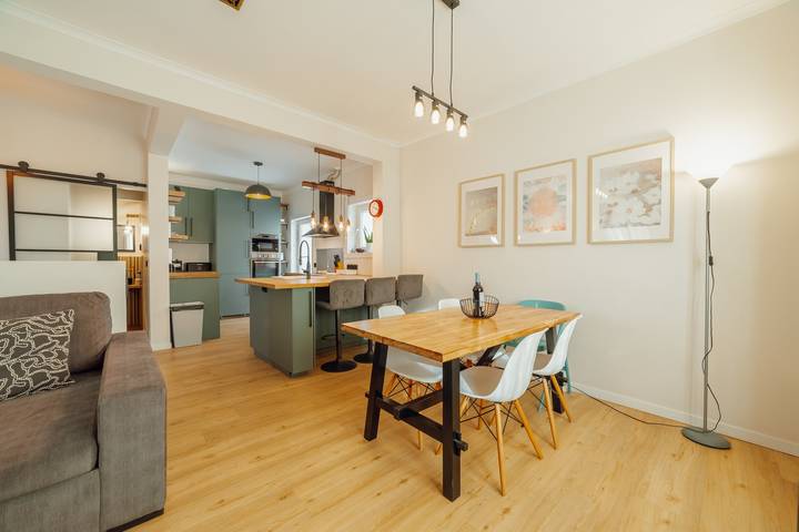 Villa für 7 Personen, mit Balkon und Terrasse sowie Garten in Porto