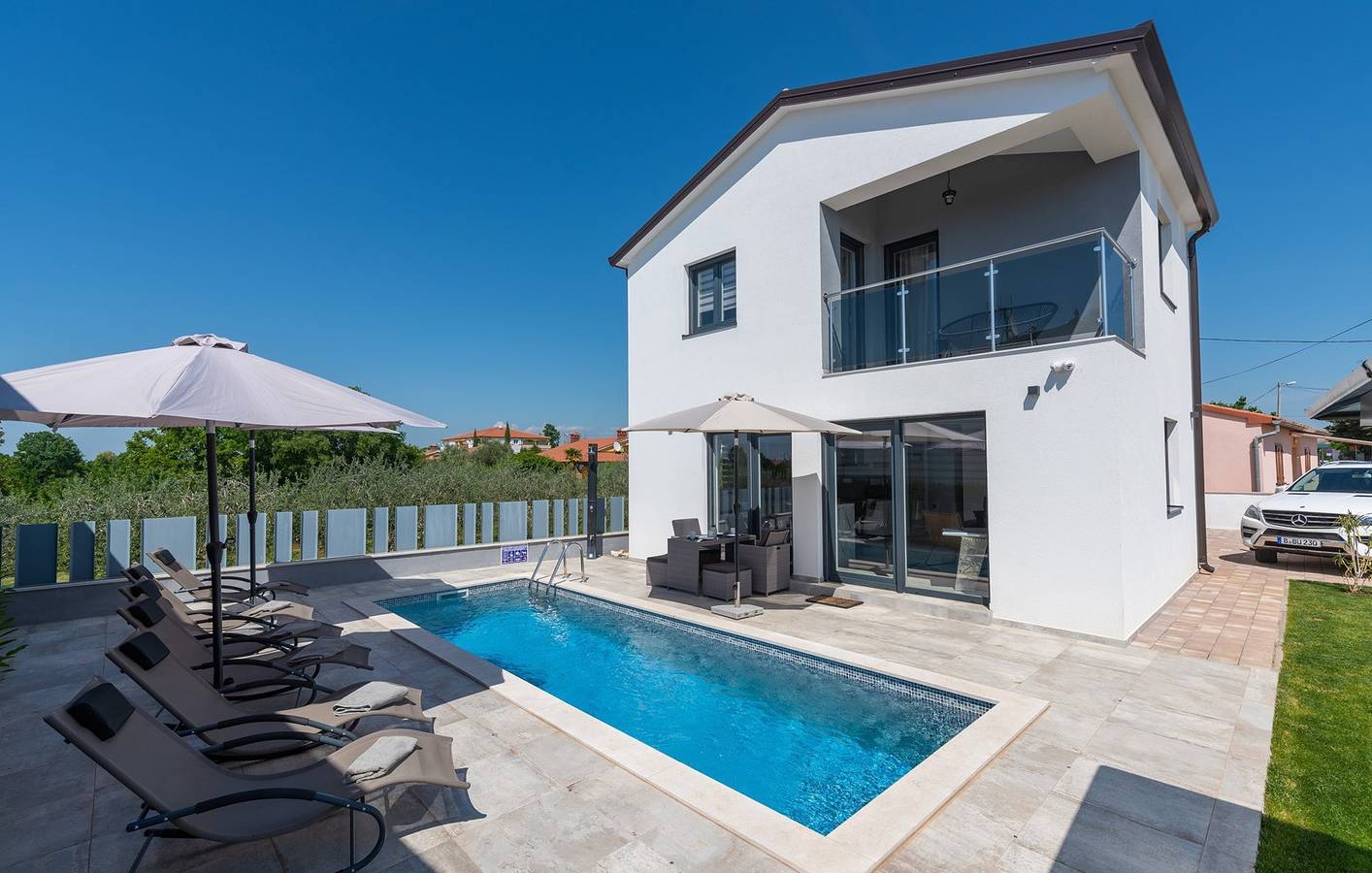 Villa Galeria in Zbandaj, Porec und Umgebung