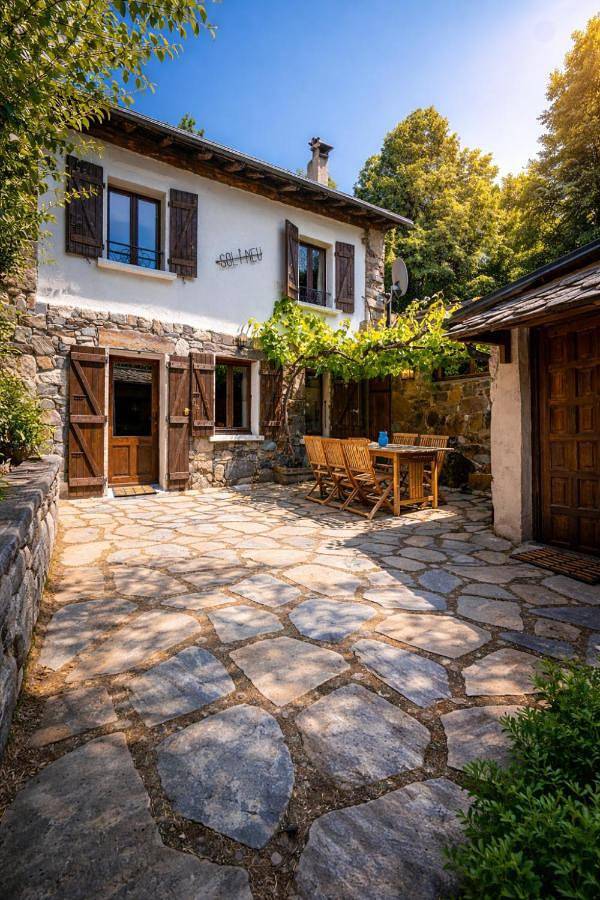 Chalet pour 6 personnes, avec vue et jardin