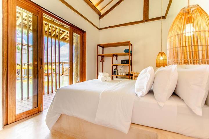 Hôtel pour 3 personnes, avec piscine ainsi que vue et jardin dans Jericoacoara - 4