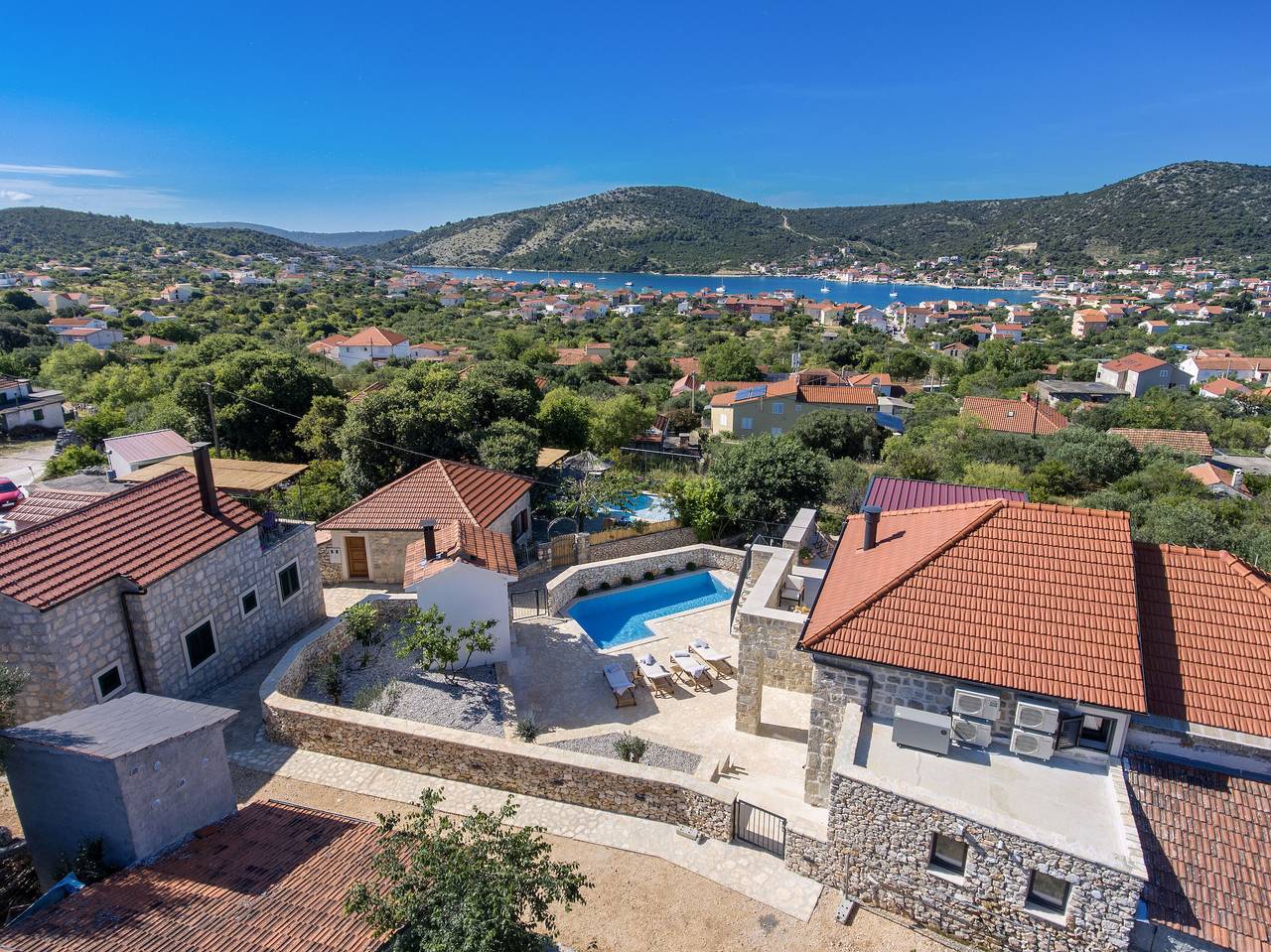 Villa pour 8 Personnes dans Marina, Split-Dalmatie