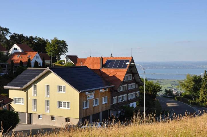 B&B für 4 Personen, mit Terrasse und Garten am Bodensee (Schweiz)