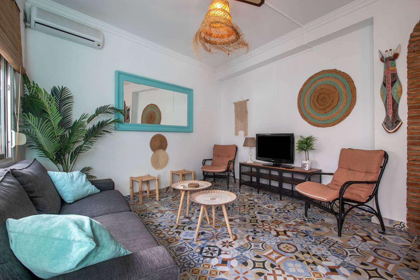 Casa Gecko: terraza privada, Wi-Fi y aire acondicionado en Benalmádena Pueblo in Benalmadena Pueblo, Benalmádena