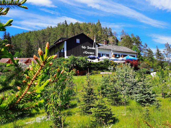 Hotel für 2 Personen, mit Ausblick und Garten in der Fränkische Schweiz