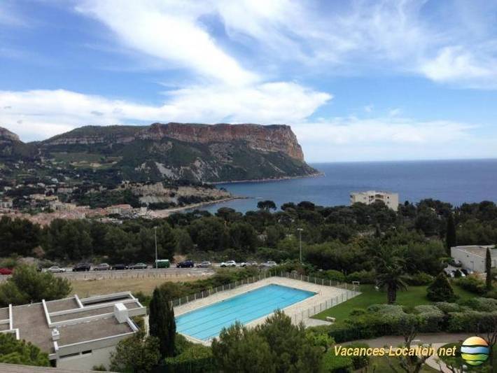 Ferienwohnung für 6 Personen, mit Ausblick und Garten sowie Pool in Cassis