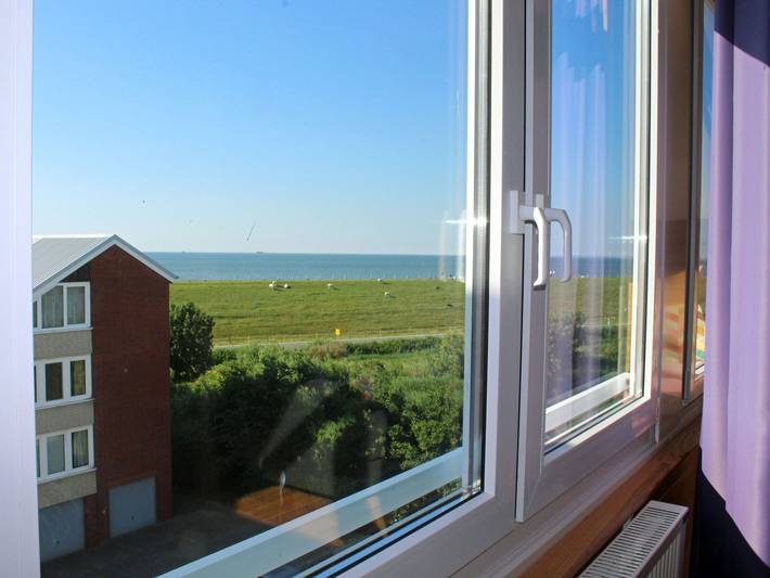 Ferienwohnung für 3 Personen, mit Ausblick in Nordstrand